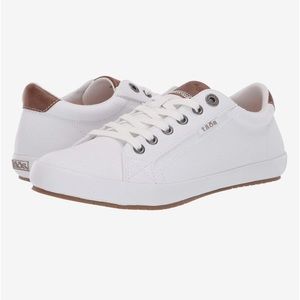 Taos Women's Star Burst Sneaker 9.5 White/Tan